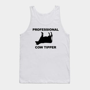 Professional Cow Tipper Tank Top